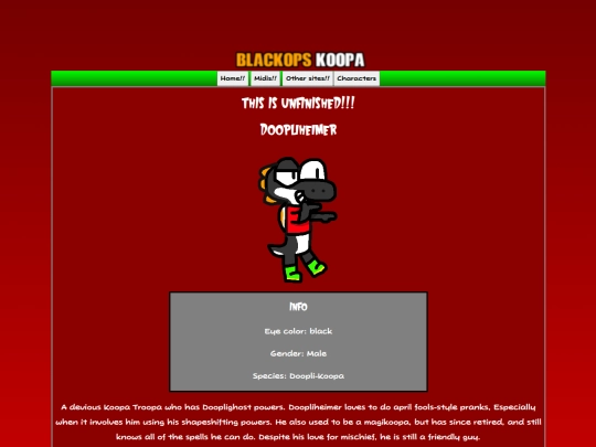 characters/for fun/dooplihiemer screenshot