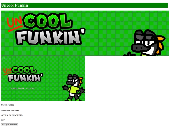 project/uncoolfunkin screenshot