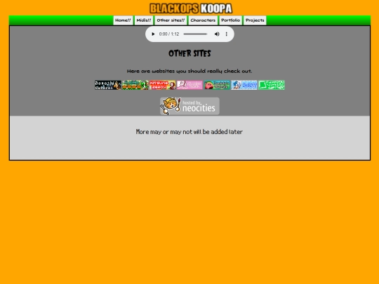 sites screenshot