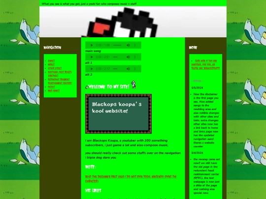 test screenshot
