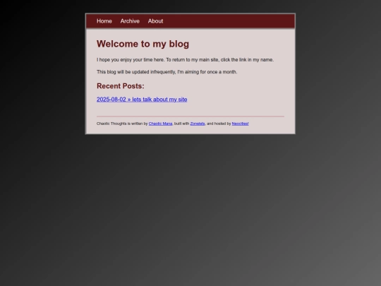 blog screenshot
