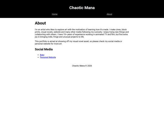 portfolio/about screenshot
