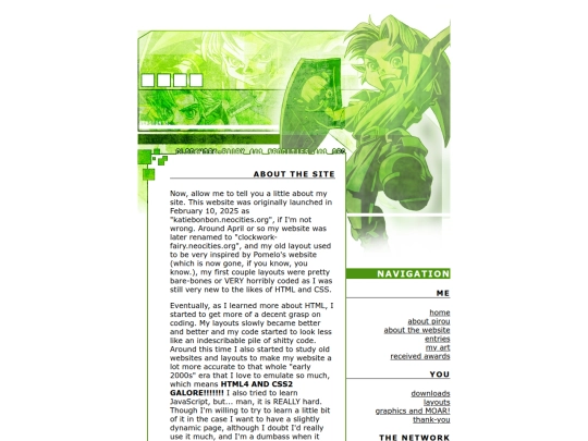about/aboutsite screenshot