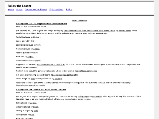 feed screenshot