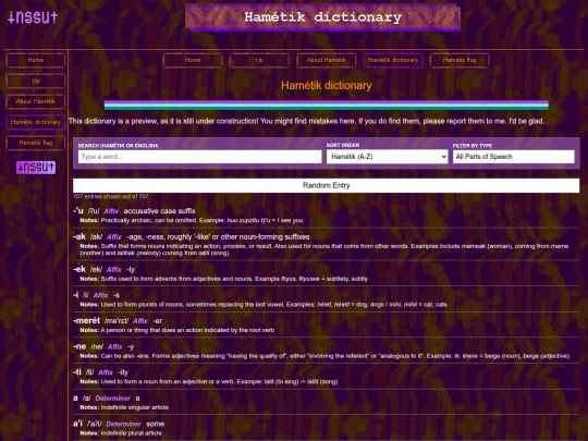 hametikdictionary screenshot