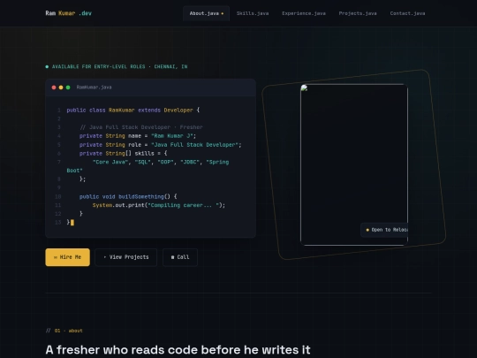 My-portfolio screenshot