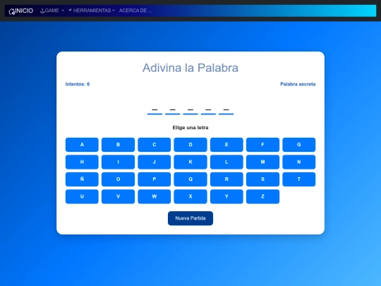 pag/juegopalabras screenshot