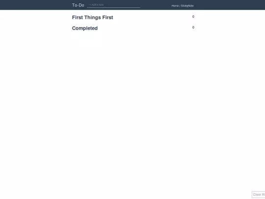 todolist/todolist screenshot