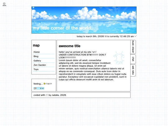 index screenshot
