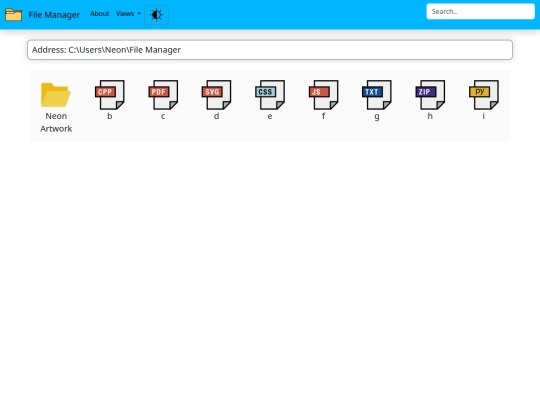 FileManager-master screenshot