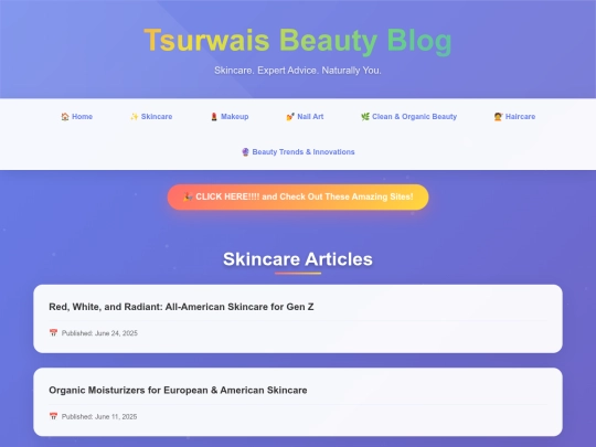 skincare screenshot