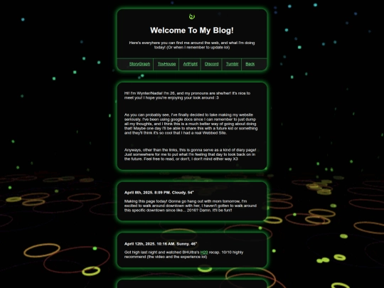AboutMeLinks/AboutMeLinks screenshot