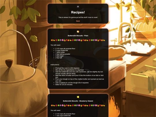 Recipes/Recipes screenshot