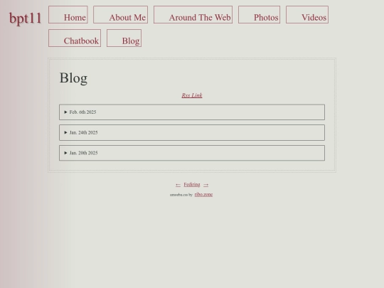 blog screenshot