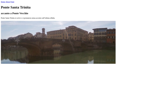ponti/bridges/trinita screenshot