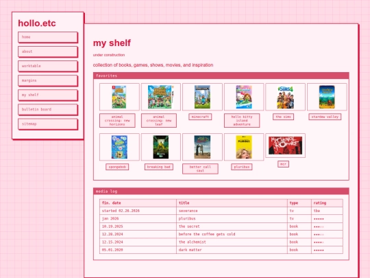 shelf screenshot