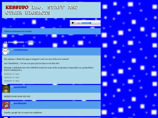 prickedPine/CREDITS screenshot