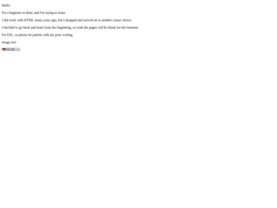 testpage screenshot