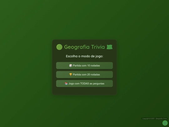 geo-trivia screenshot
