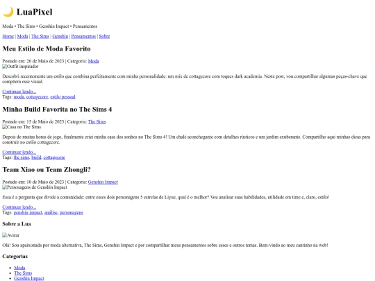 index screenshot