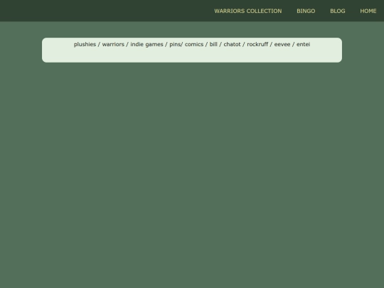 collections screenshot