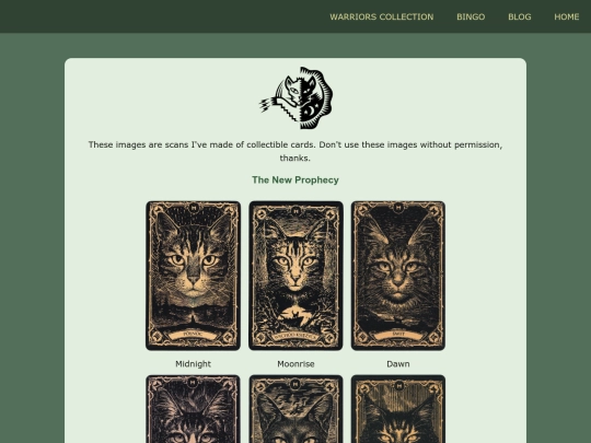 warriors_cards screenshot