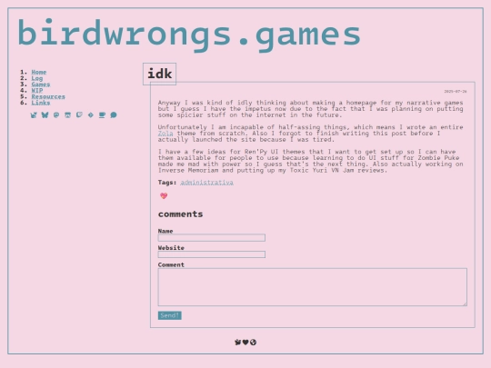 log/hi screenshot