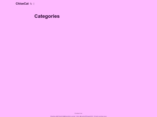 categories screenshot