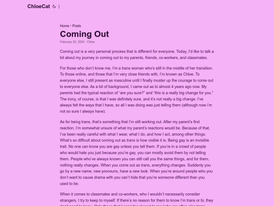 posts/coming-out screenshot