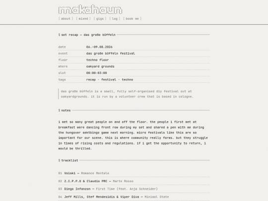 log_01_bueffeln screenshot