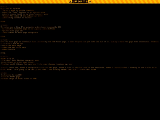 update screenshot