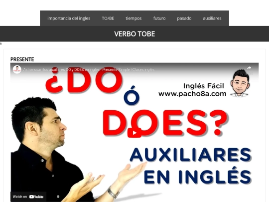 PAGINA DE INGLES/Auxi screenshot