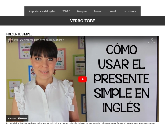 PAGINA DE INGLES/tobe screenshot