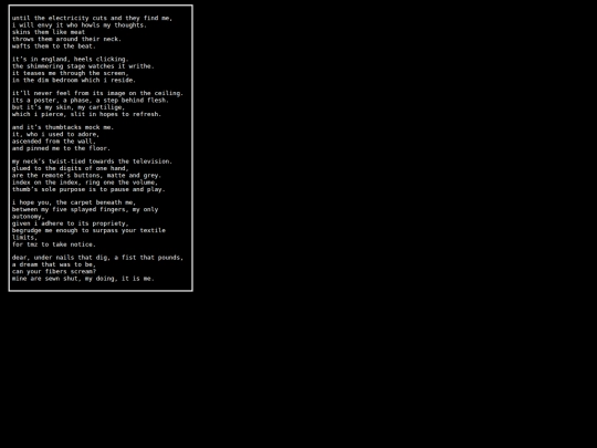 poetry/upstairs-neighbor screenshot
