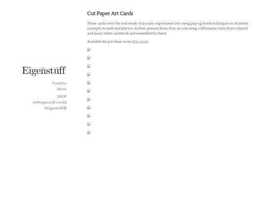 cards screenshot