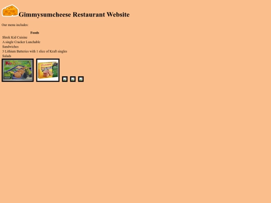 menupage screenshot