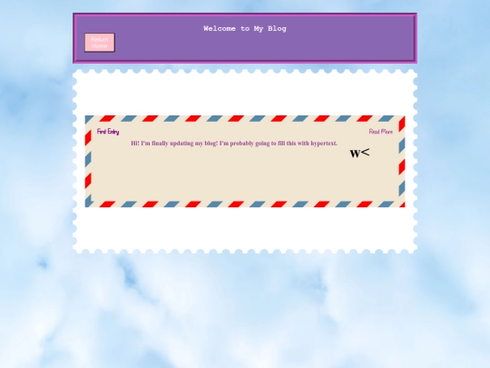 blog screenshot
