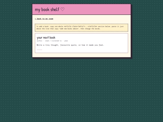 books screenshot