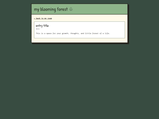 forest screenshot