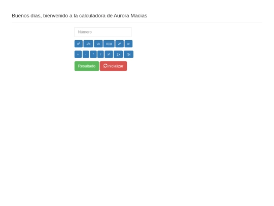 MiCalculadorajQuery screenshot