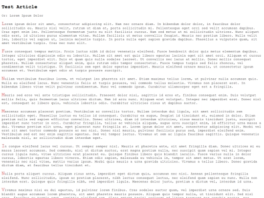 a/test screenshot