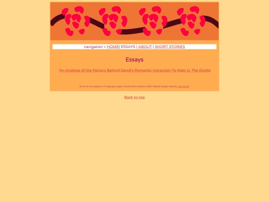 essays screenshot