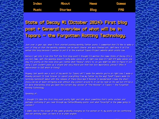 BlogSoD001 screenshot