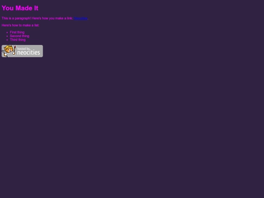 index screenshot