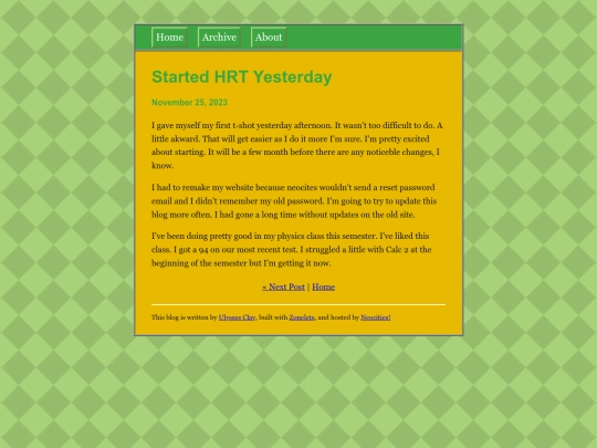 posts/2023-11-25-Started-HRT-Yesterday screenshot