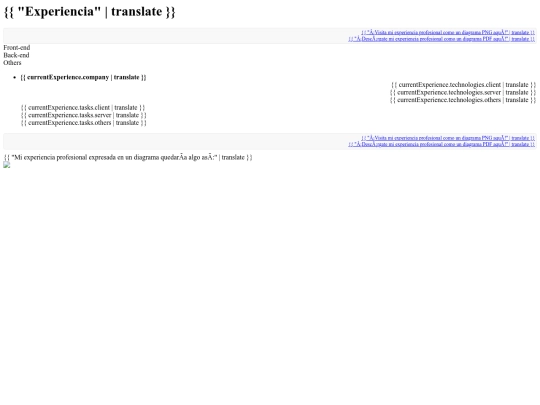 custom/templates/experience.tmpl screenshot