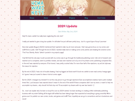 may5blog screenshot