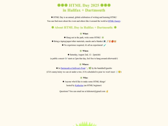 HTMLDay2025 screenshot