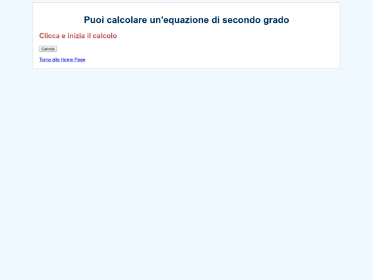 pagine/equazionesecondo screenshot