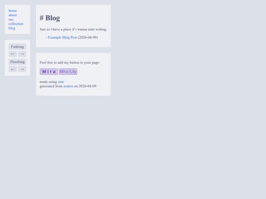 blog screenshot